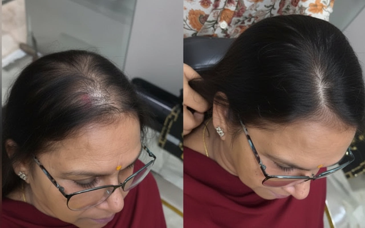 2"x4" | Silk Hair Topper