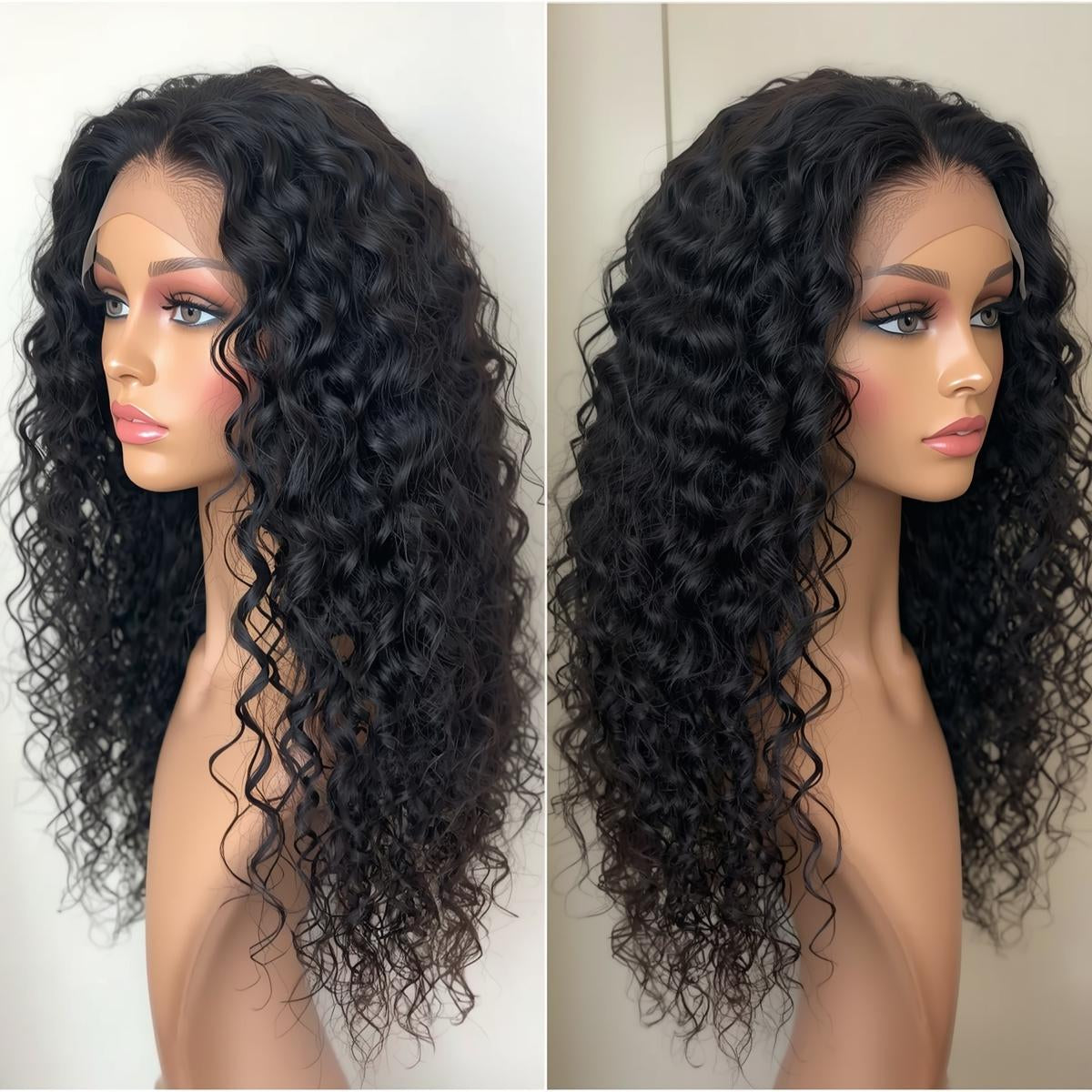 V-Part Wig | V-Shaped Wig | Deep Curly