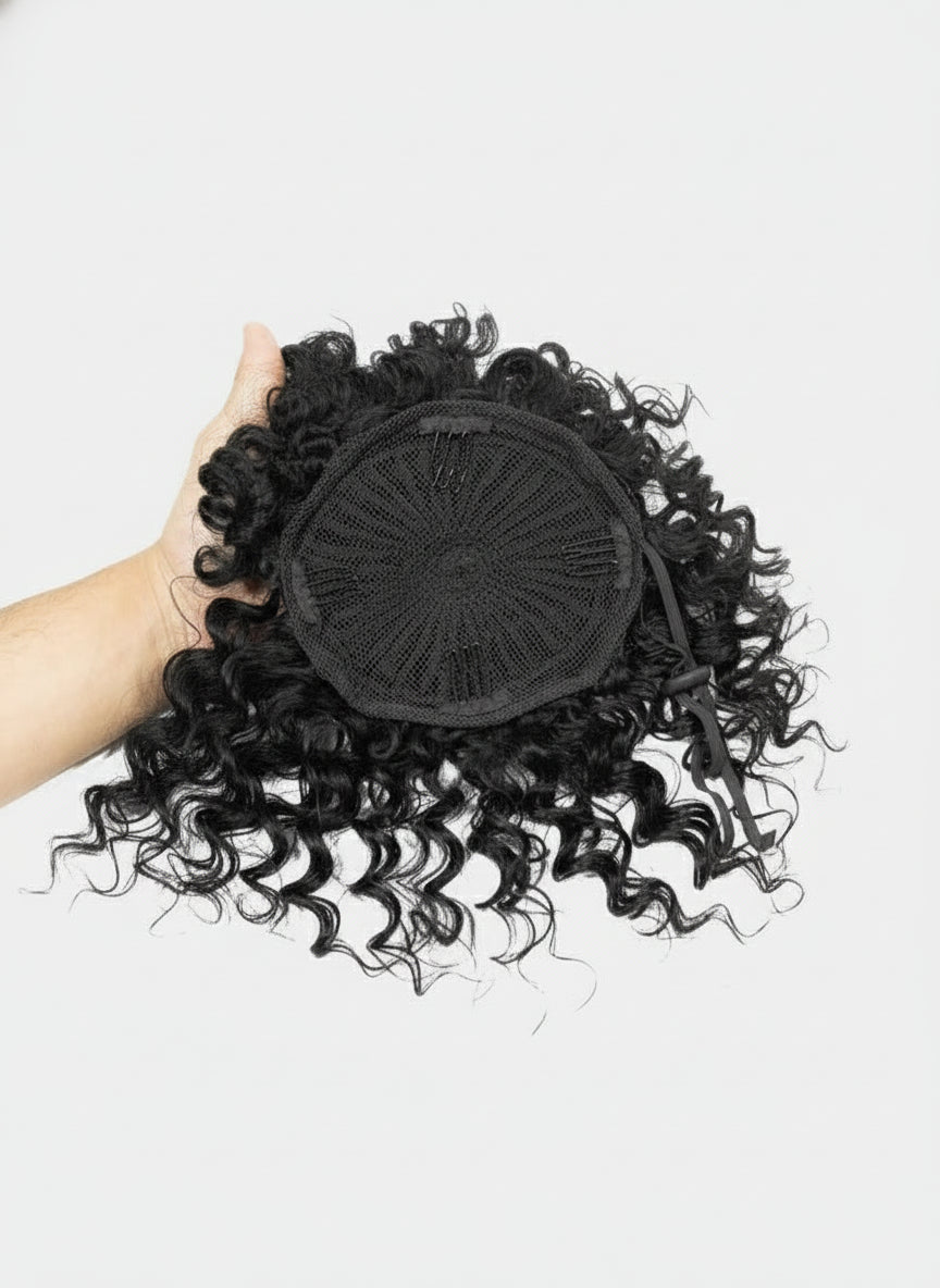 Clip-In Faux Bun | Curly Hair Bun