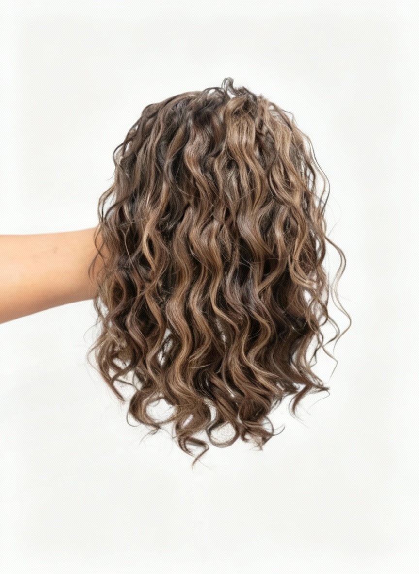 Clip-In Faux Bun | Curly Hair Bun