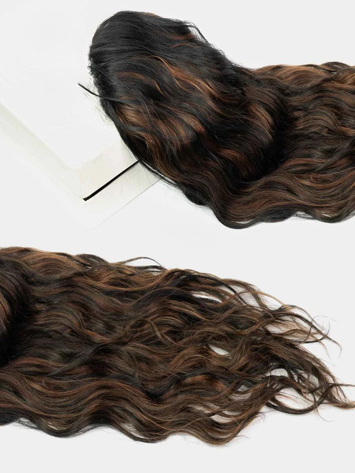 Dark Brown Balayage | Half Head Wig