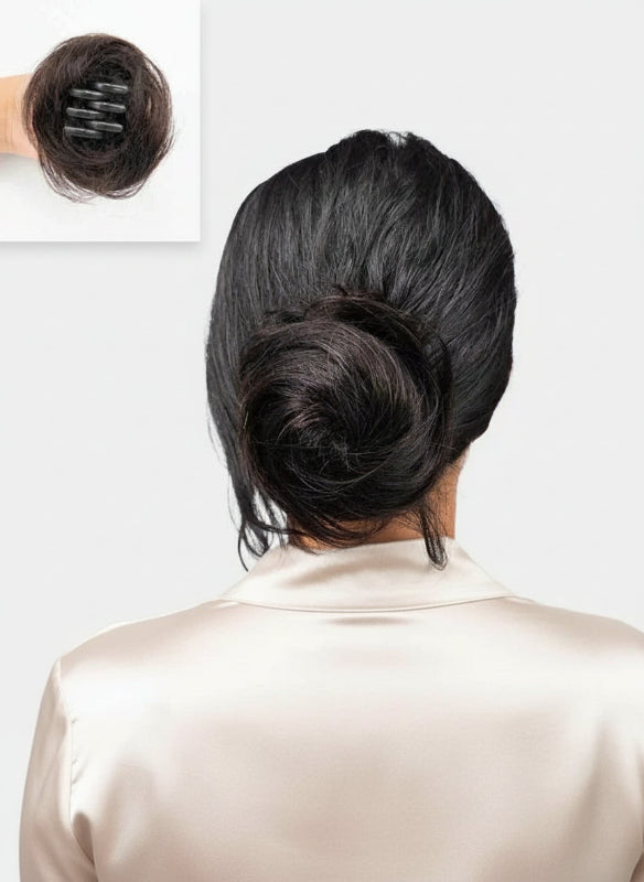Clip-On Hair Bun