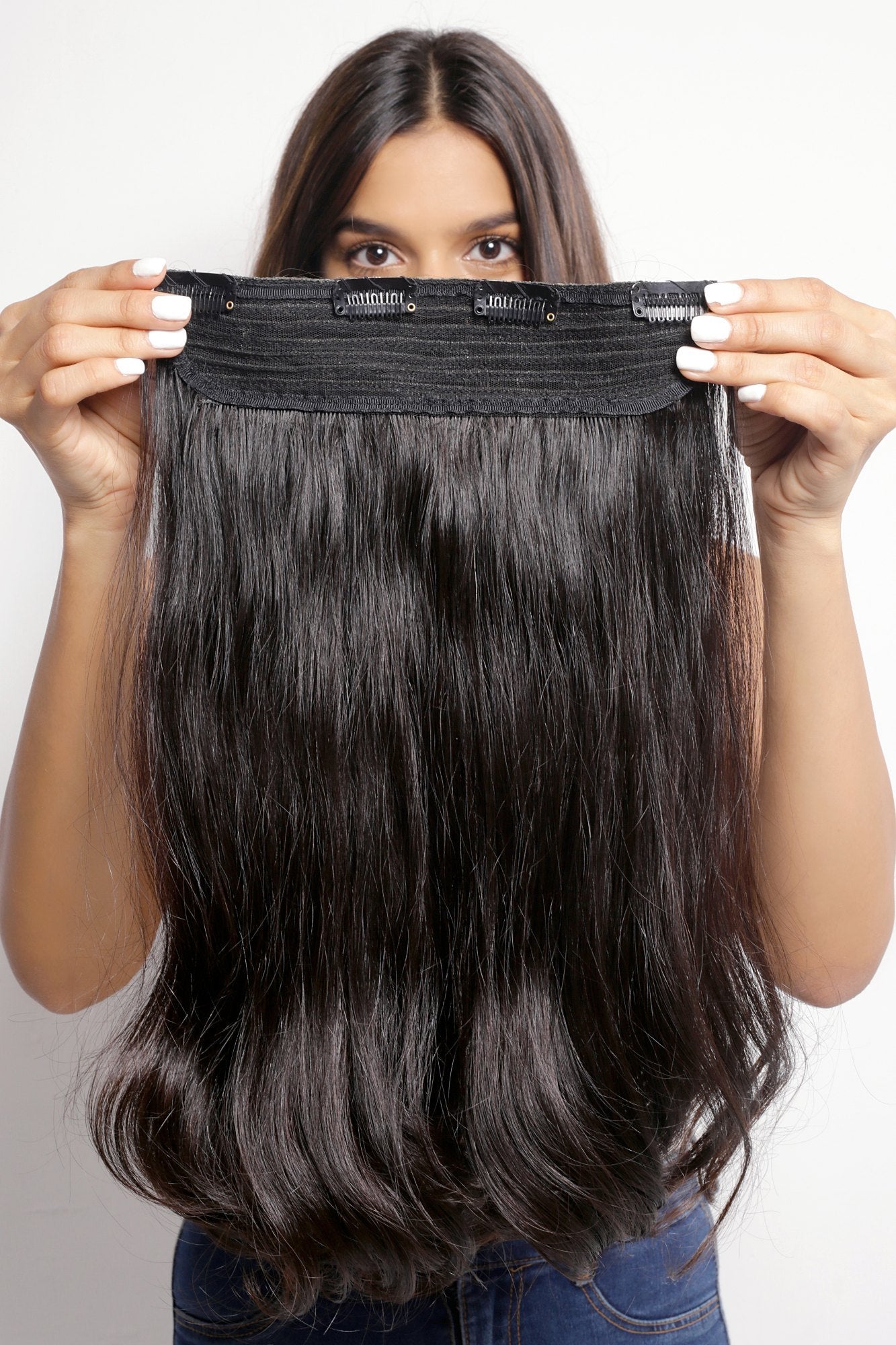 100% Human Clip In Hair Extensions For Women