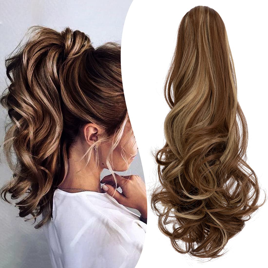Big Claw Clip-on Ponytail