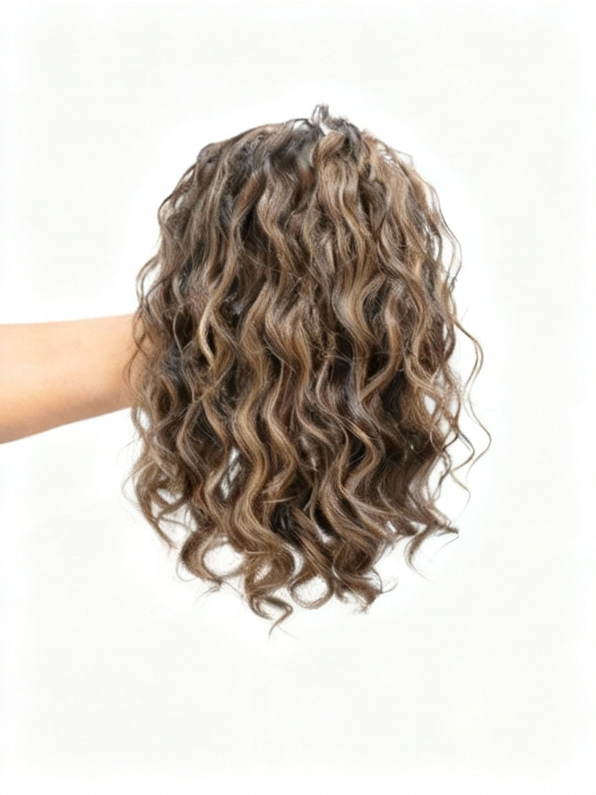 Clip-In Faux Bun | Curly Hair Bun