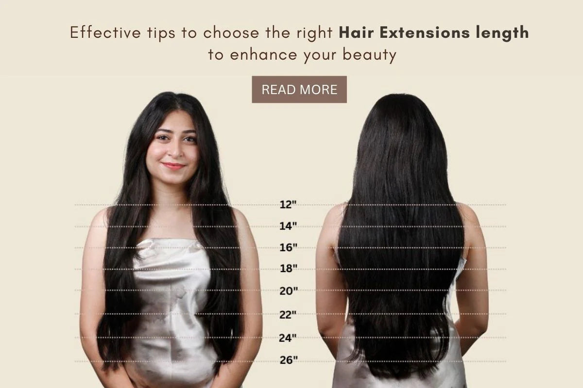100% Human Clip In Hair Extensions For Women